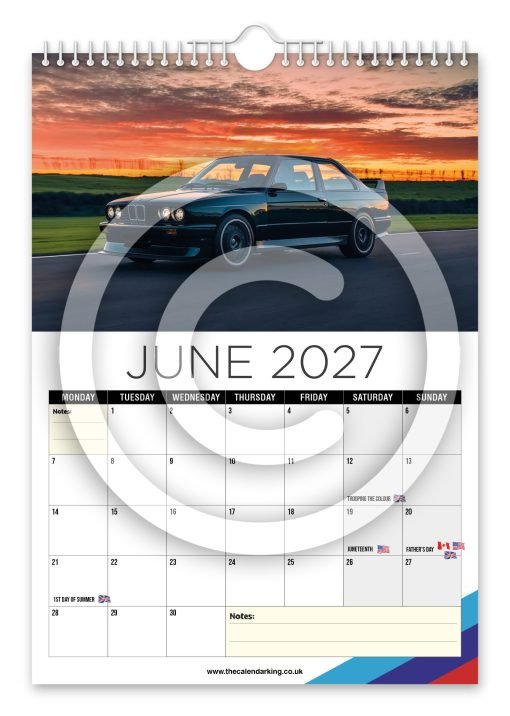 BMW e30 Novelty Calendar - Image 7