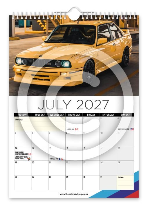BMW e30 Novelty Calendar - Image 8