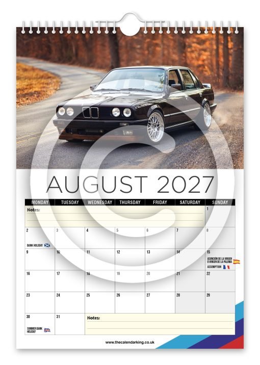 BMW e30 Novelty Calendar - Image 9