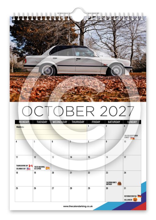 BMW e30 Novelty Calendar - Image 11