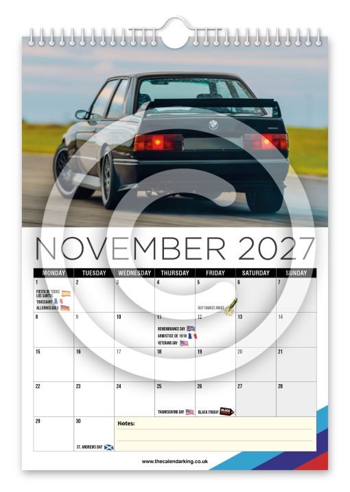 BMW e30 Novelty Calendar - Image 12