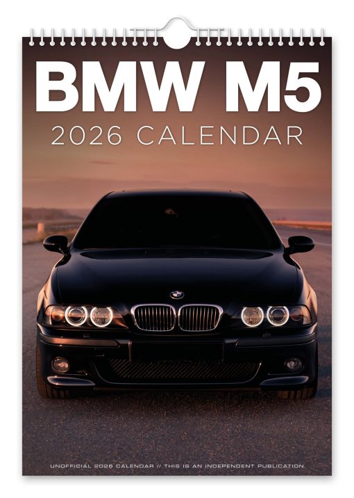 BMW M5 Novelty Calendar