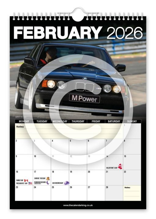 BMW M5 Novelty Calendar - Image 3