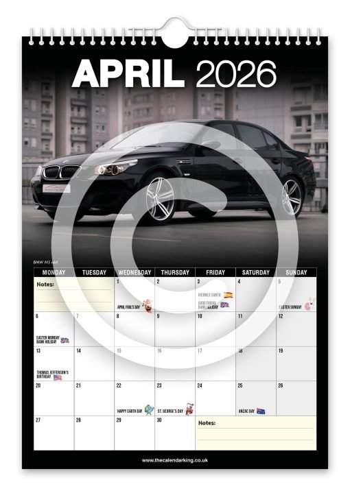 BMW M5 Novelty Calendar - Image 5