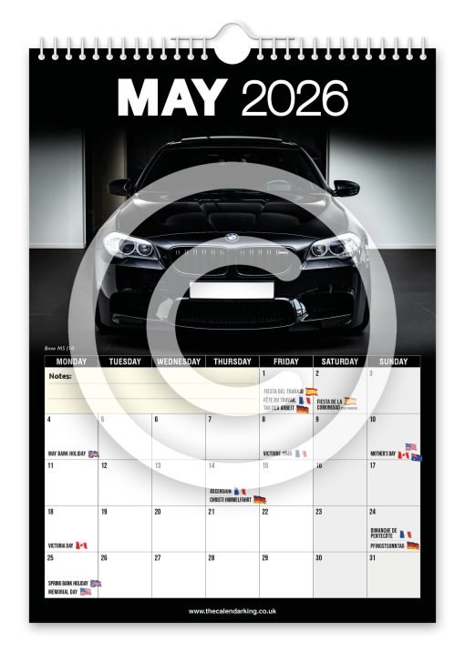 BMW M5 Novelty Calendar - Image 6