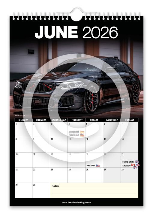 BMW M5 Novelty Calendar - Image 7