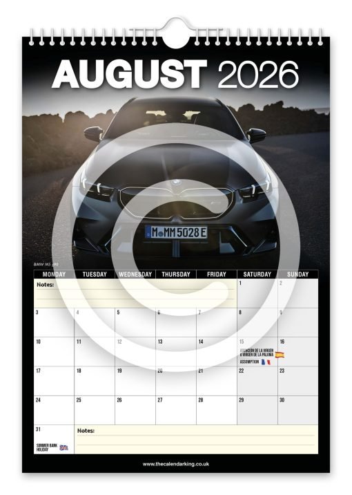 BMW M5 Novelty Calendar - Image 9