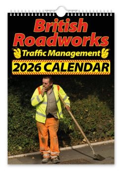 British Roadworks Novelty Calendar