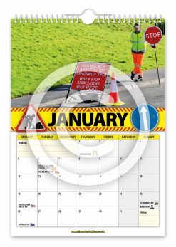 Alternative view of British Roadworks Novelty Calendar