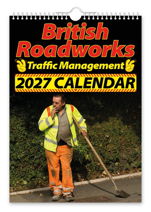 British Roadworks Novelty Calendar