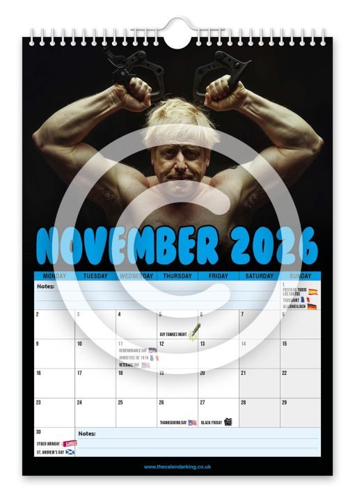 Buff Boris Novelty Calendar - Image 12