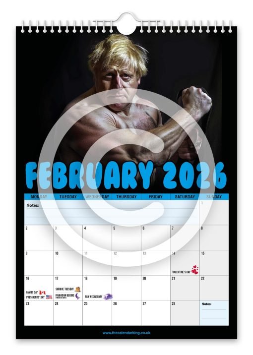 Buff Boris Novelty Calendar - Image 3