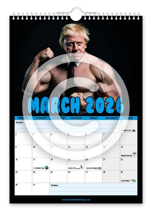 Buff Boris Novelty Calendar - Image 4