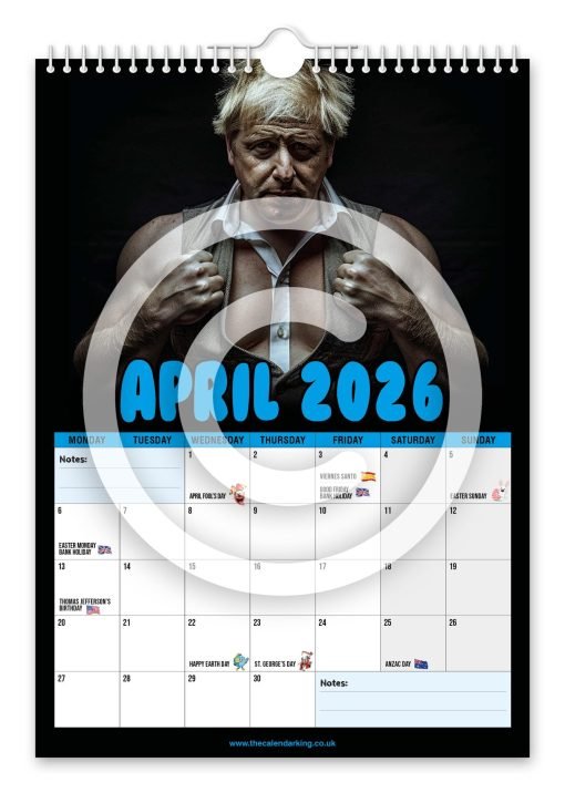Buff Boris Novelty Calendar - Image 5