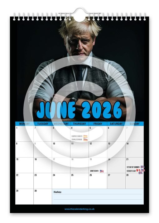 Buff Boris Novelty Calendar - Image 7