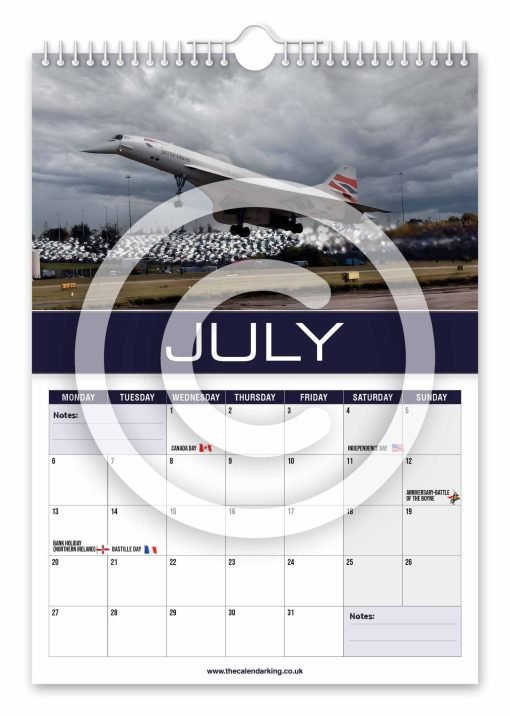 Concorde Novelty Calendar - Image 8