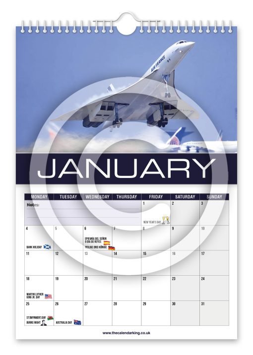 Concorde Novelty Calendar - Image 2