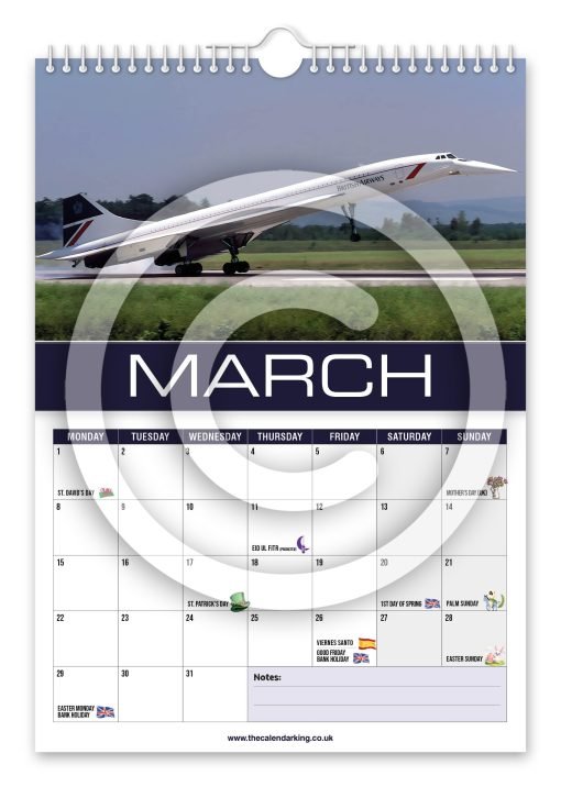 Concorde Novelty Calendar - Image 4