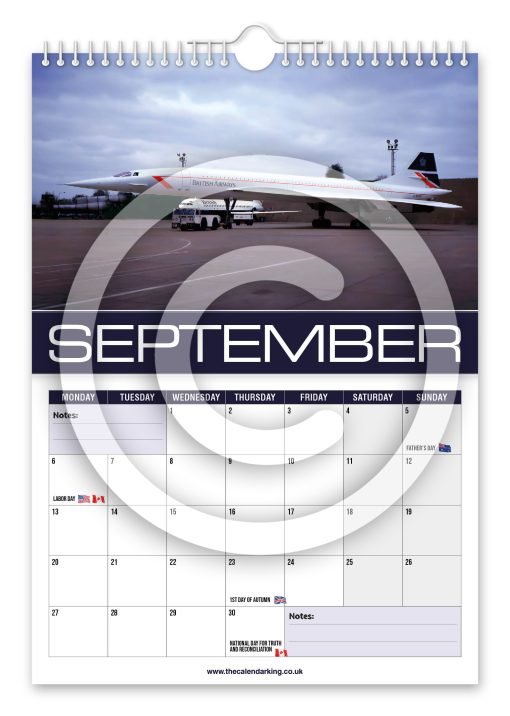 Concorde Novelty Calendar - Image 10