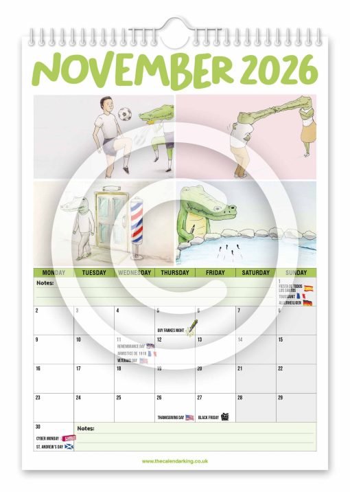 Crocodile Problems Novelty Calendar - Image 12