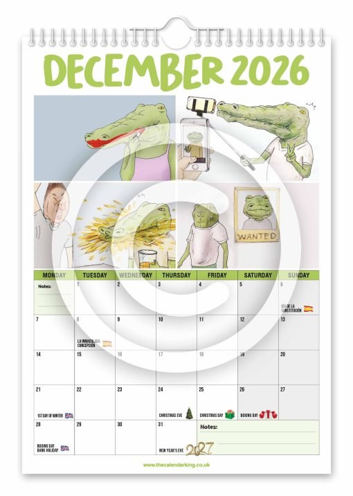 Crocodile Problems Novelty Calendar - Image 13