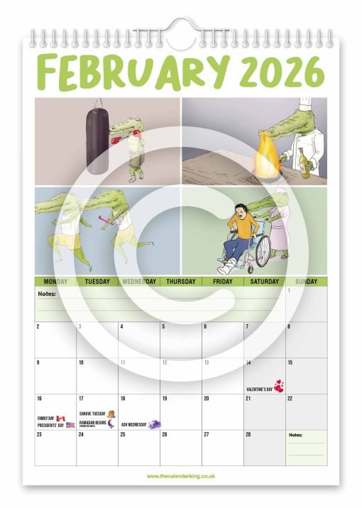 Crocodile Problems Novelty Calendar - Image 3