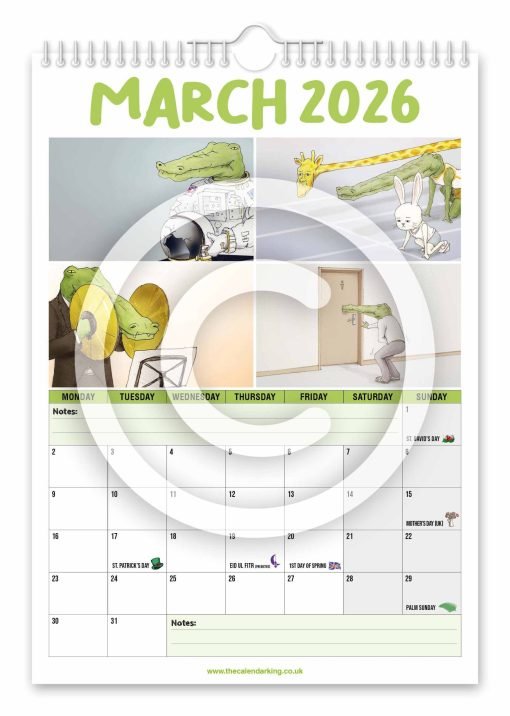 Crocodile Problems Novelty Calendar - Image 4