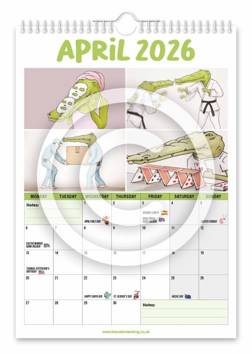 Crocodile Problems Novelty Calendar - Image 5