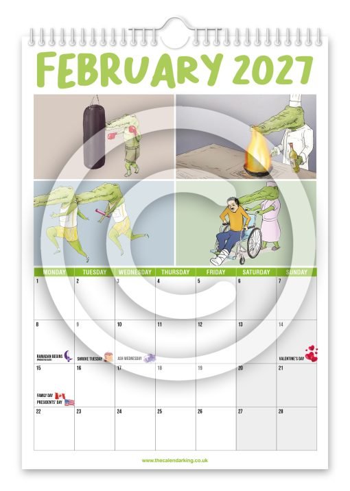 Crocodile Problems Novelty Calendar - Image 3