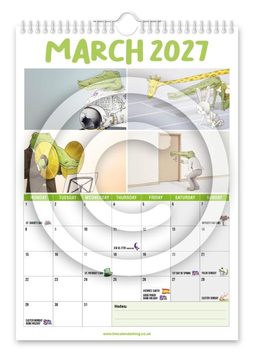 Crocodile Problems Novelty Calendar - Image 4