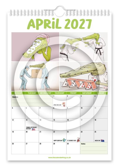 Crocodile Problems Novelty Calendar - Image 5
