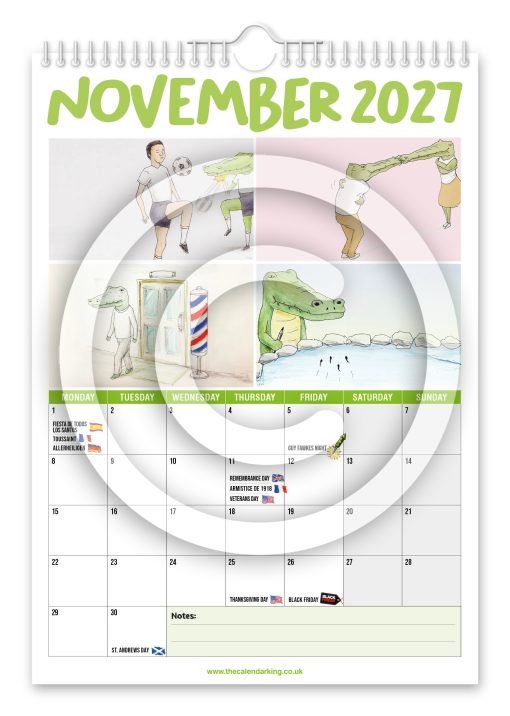 Crocodile Problems Novelty Calendar - Image 12