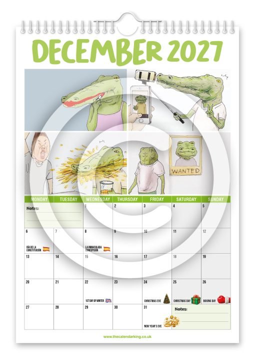 Crocodile Problems Novelty Calendar - Image 13