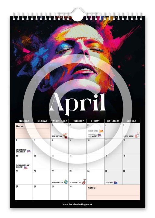 David Bowie Novelty Calendar - Image 5