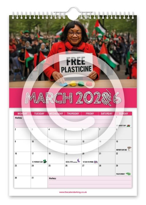 Diane Abbott Novelty Calendar - Image 4