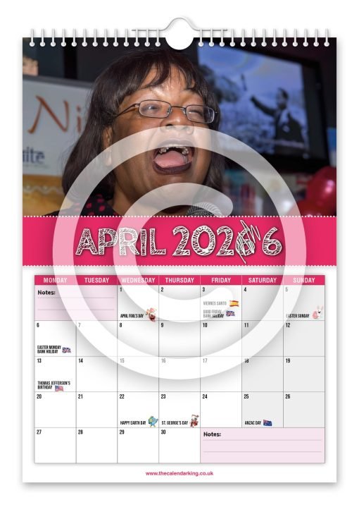 Diane Abbott Novelty Calendar - Image 5