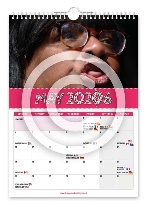 Diane Abbott Novelty Calendar - Image 6