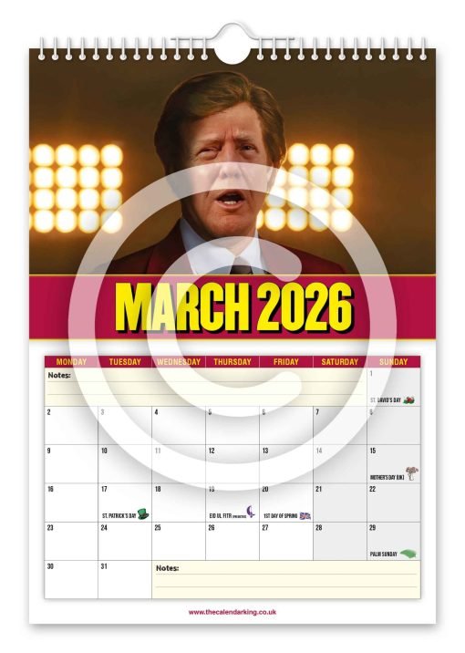 Don Burgundy Novelty Calendar - Image 4