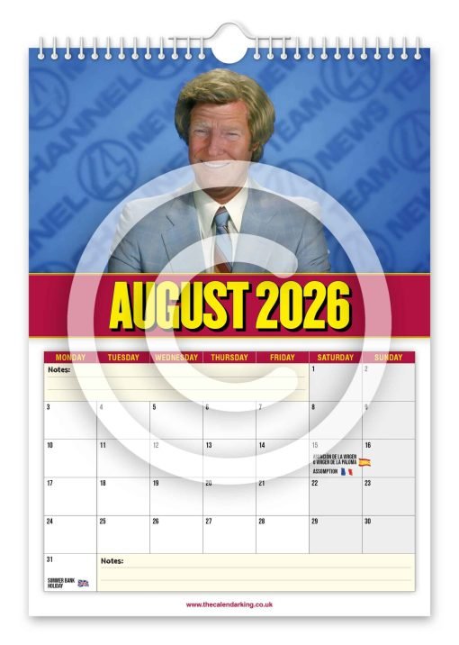 Don Burgundy Novelty Calendar - Image 9