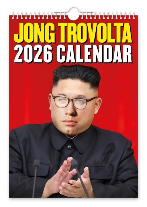 Jong Trovolta Novelty Calendar