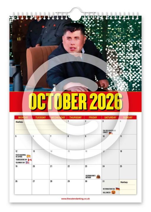 Jong Trovolta Novelty Calendar - Image 11