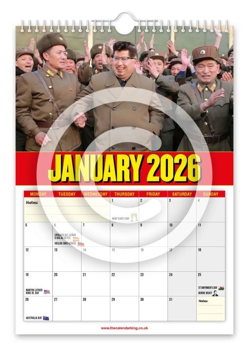 Jong Trovolta Novelty Calendar - Image 2