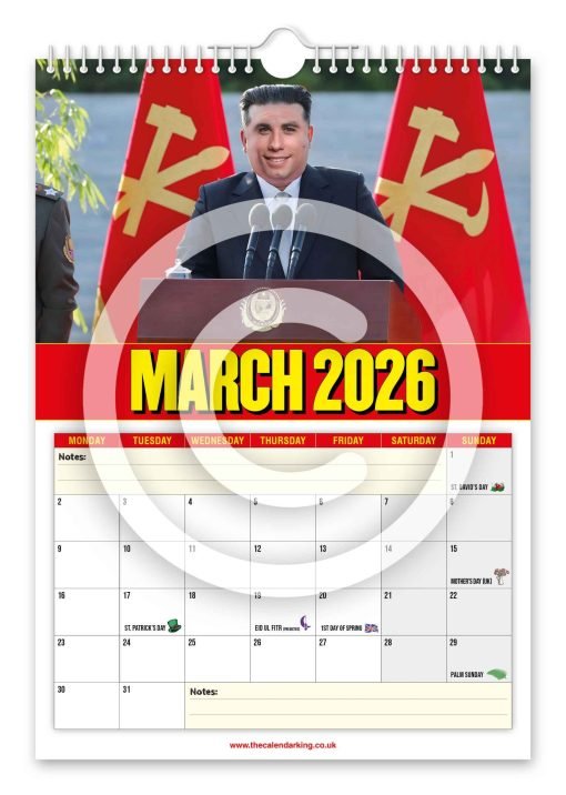 Jong Trovolta Novelty Calendar - Image 4