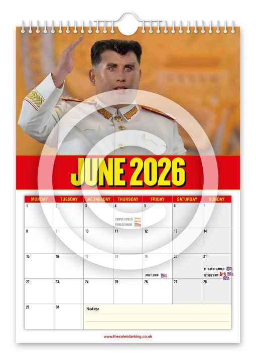 Jong Trovolta Novelty Calendar - Image 7