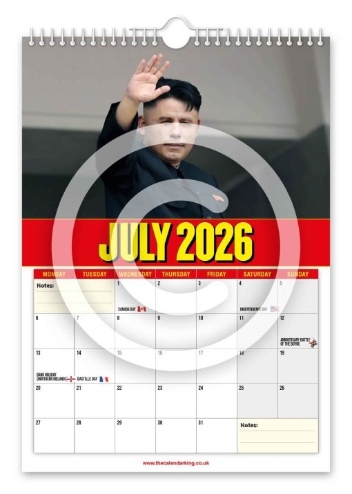 Jong Trovolta Novelty Calendar - Image 8