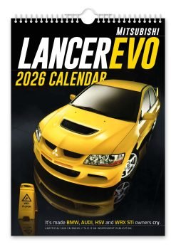 Mitsubishi Lancer Evo Novelty Calendar