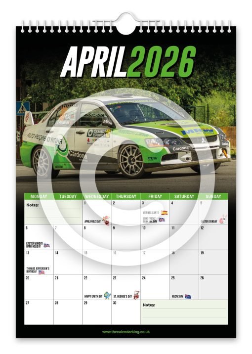 Mitsubishi Lancer Evo Novelty Calendar - Image 5