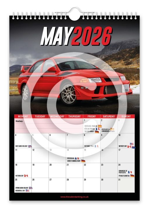 Mitsubishi Lancer Evo Novelty Calendar - Image 6