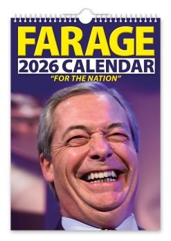 Nigel Farage Novelty Calendar