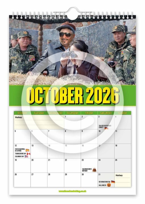 Snoop Jong Novelty Calendar - Image 10